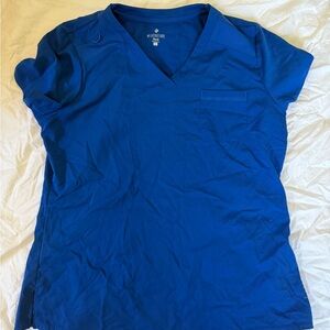 Med Couture Vivid Blue Short Sleeve Top